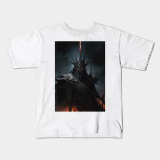 Dark Fantasy KIng Demon Kids T-Shirt